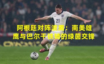 阿根廷对阵波黑：南美雄鹰与巴尔干铁骑的绿茵交锋