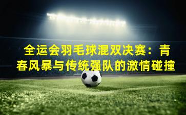 全运会羽毛球混双决赛:青春风暴与传统强队的激情碰撞